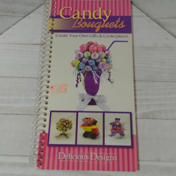 🎉2/$16 Candy Bouquets Book Delicious Designs - Picture 1 of 4